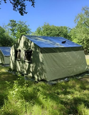 Изготавливаем солдатские палатки в Черемхово вместимостью <strong>до 70 человек</strong>