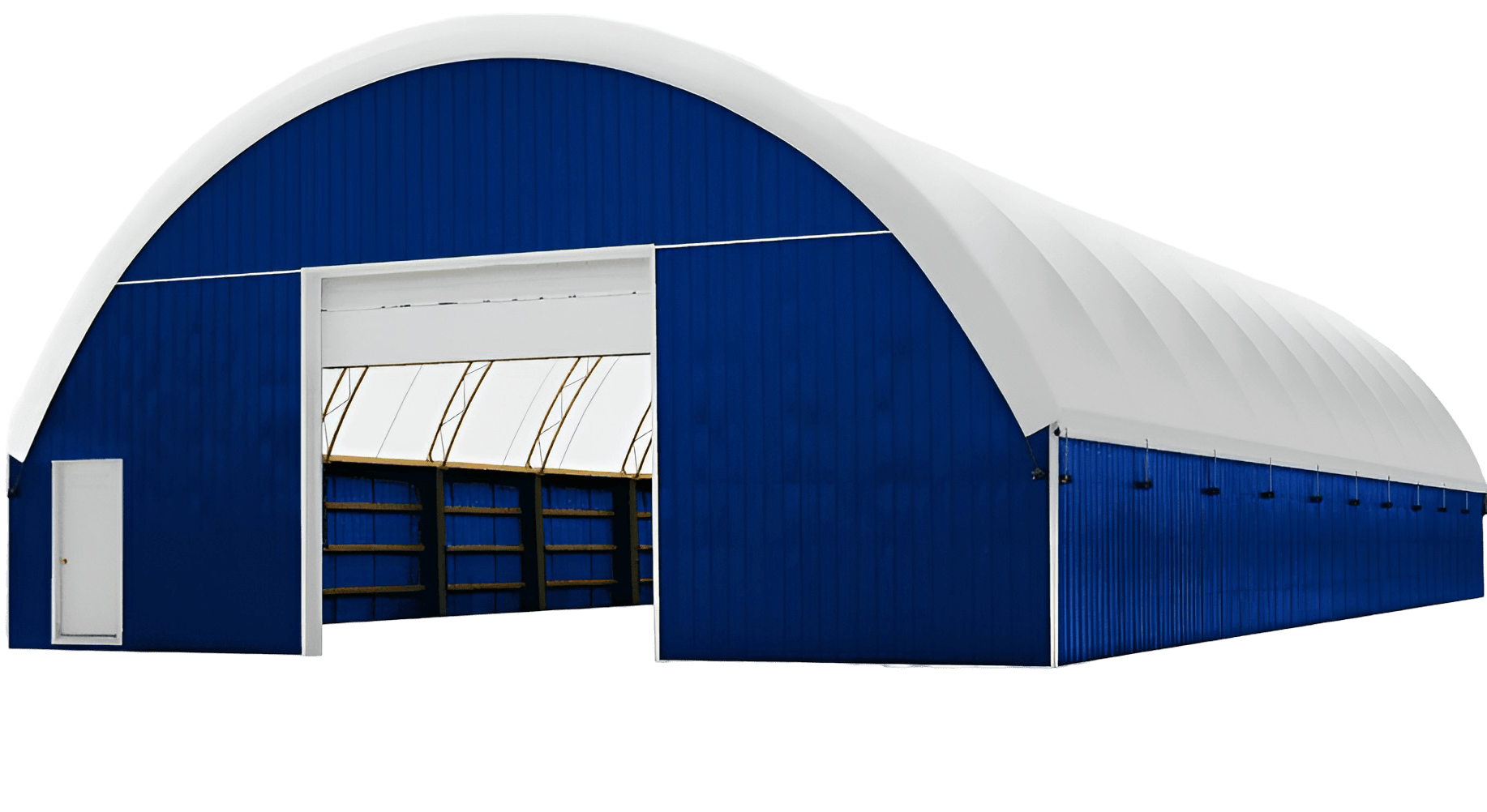 Тент на ангар